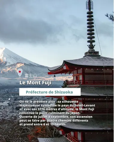 Les montagnes au Japon