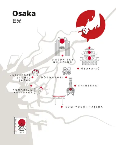 Òsaka - carte