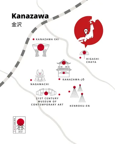 Kanazawa Map