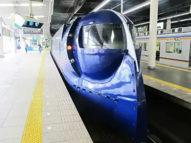 Nankai rapid train, Namba Station, Osaka