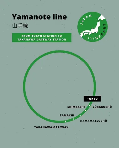 A map for part 1 of the line