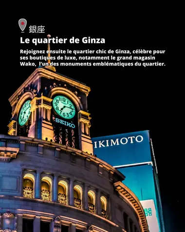 Le quartier de Ginza