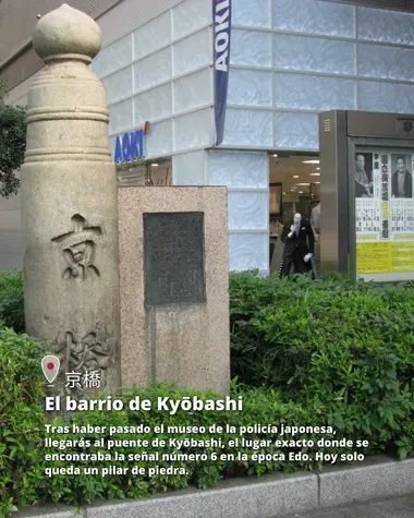 El barrio de Kyobashi