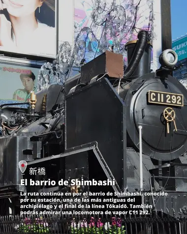 El barrio de Shimbashi