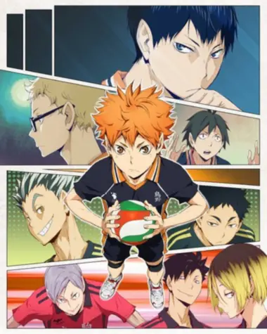 Personnages du manga Haikyu 