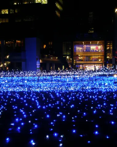 Illuminations de Noël au Tokyo Midtown 