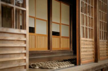 Entrée d'un temple shukubo
