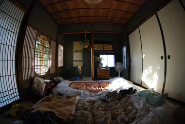 Chambre de visiteurs dans le shukubo Zenkoji