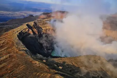 Mount Aso in Kyushu