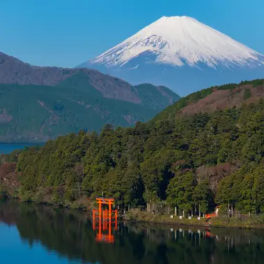 Vue du Mont Fuji depuis Hakone