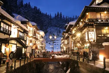 Ginzan Onsen in Yamagata