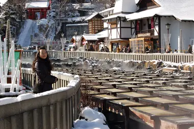 Yubatake, le champs d'eau chaude