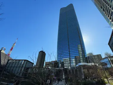 Azabudai Hills in Tokyo