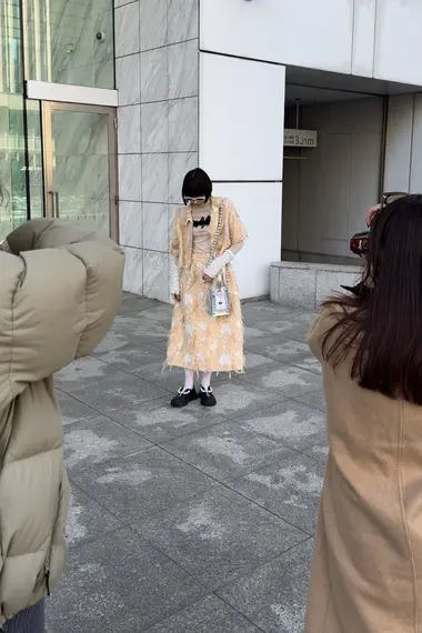 Street snaps at Mikage Shin 2024 F/W