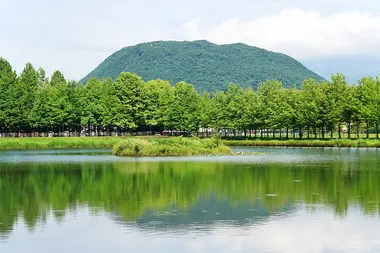Mount Hanare in Karuizawa, Nagano