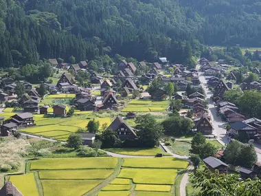 Ogimachi in Shirakawago, Gifu