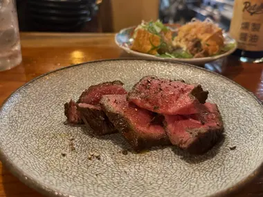 Steak at Rutubo in Gion, Kyoto