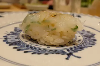 Akaika nigiri- Sushi Ikuta, Kanazawa