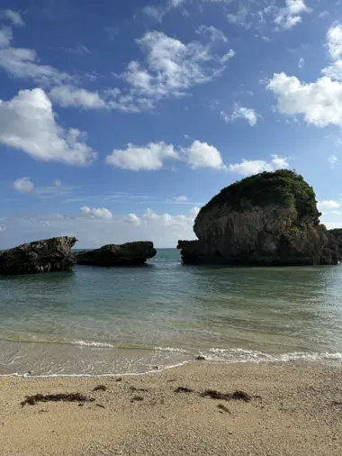 mibaru beach okinawa view