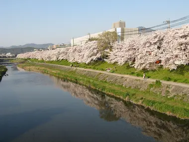 Takano River in Kyoto