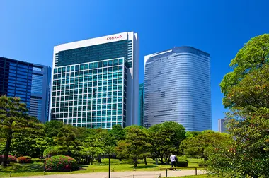 Conrad Tokyo from Hamarikyu