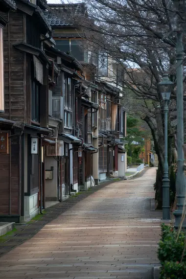 Les rues de Kanazawa