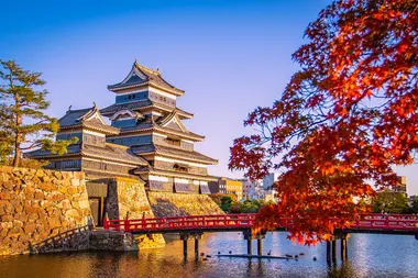 Matsumoto Castle in autumn