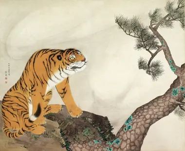 Maruyama Okyo, Tigre et Dragons (1781) Maruyama Okyo, Tigre et Dragons (1781)