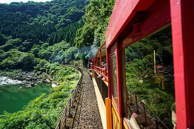Sagano Scenic Railway Train