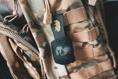 Bear bell on clothing