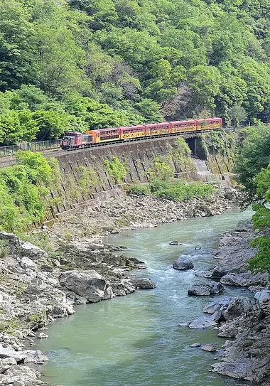 Sagano Scenic Railway Train