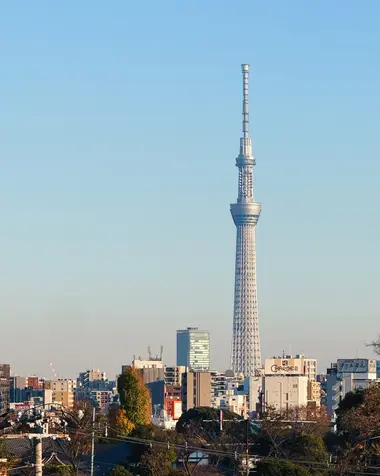 Tokyo Skytree from Asakura Museum of Sculpture