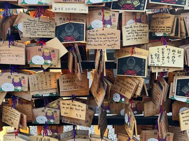 Ema at Toshogu Shrine