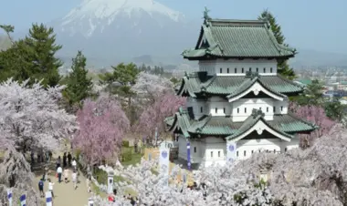 Hirosaki au printemps