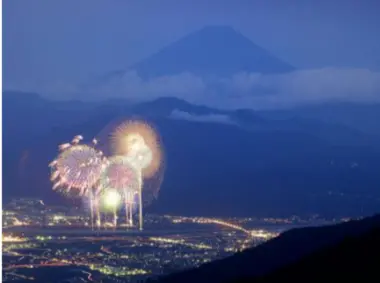 Feux d'artifice de Yamanashi 