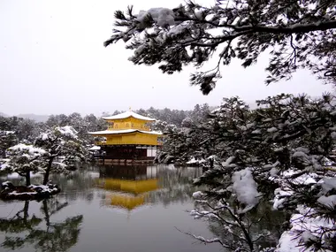 Kinkaku-ji en hiver