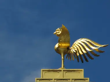 Phoenix sur le toit du Kinkaku-ji 