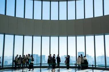 Vue depuis Azabudai Hills Mori JP Tower