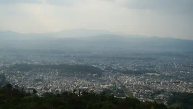 Vue sur Kyoto depuis le mont Daimonji