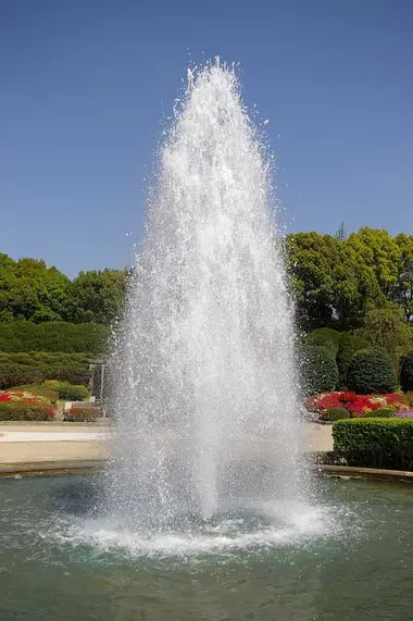 Kyoto Botanical Garden Fountain