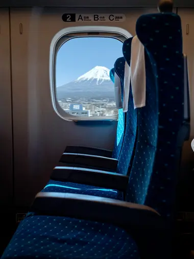 Mont Fuji depuis le Shinkansen