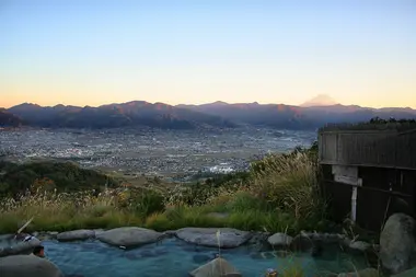 Mont Fuji depuis Hottakarashi Onsen