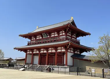 Porte Suzaku au palais Heijo de Nara