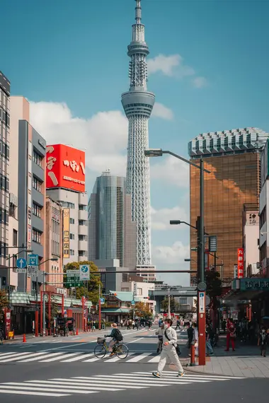 Découvrez la Skytree et ses alentours