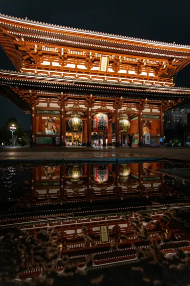 Senso-ji de nuit