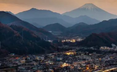 Vue depuis le Mont Iwadono