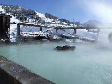 Le Gokurakuyu Huyu de Manza Onsen.