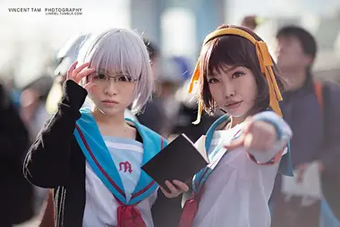 Cosplay "La mélancolie de Haruhi Suzumiya"