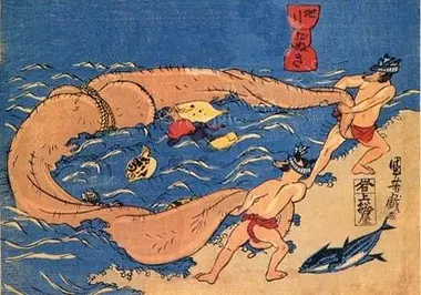 kuniyoshi_tanuki_peche