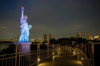 La statue de la liberté d'Odaiba